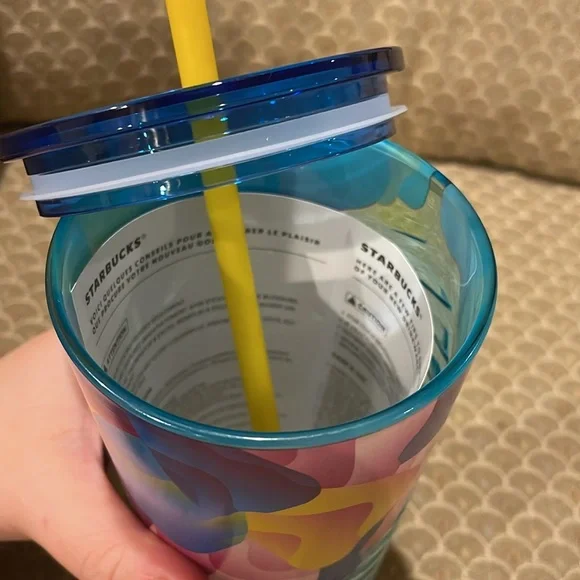 NWT Reusable Starbucks 18oz tumbler - Picture 6 of 7